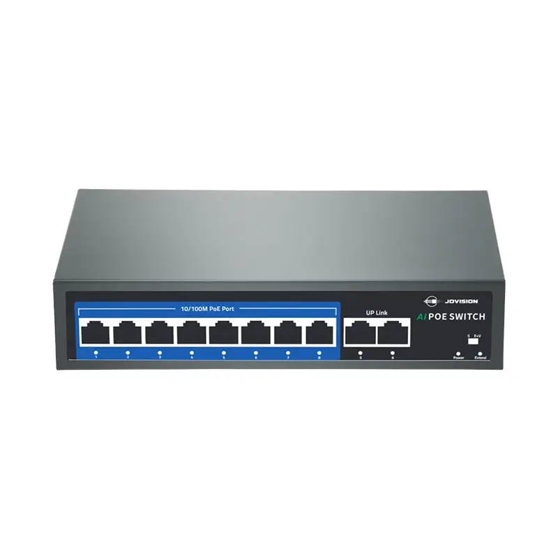 JOVISION POE SWITCH 8 PORT JVS-S10-8P-120W