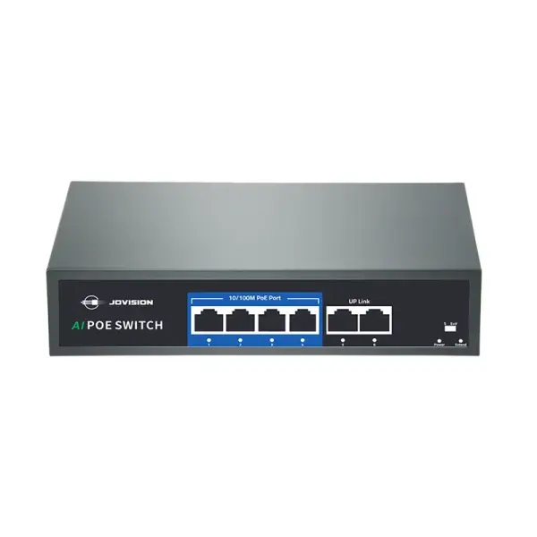 JOVISION POE SWITCH 4 PORT JVS-S06-4P-65W