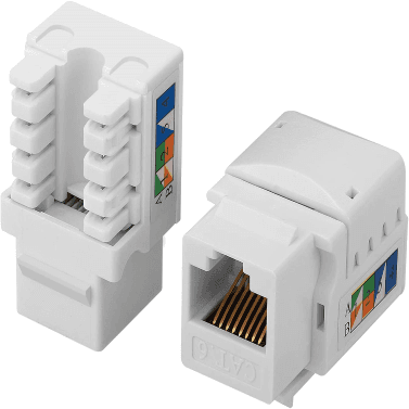 CAT 6 KEYSTONE JACK AVP